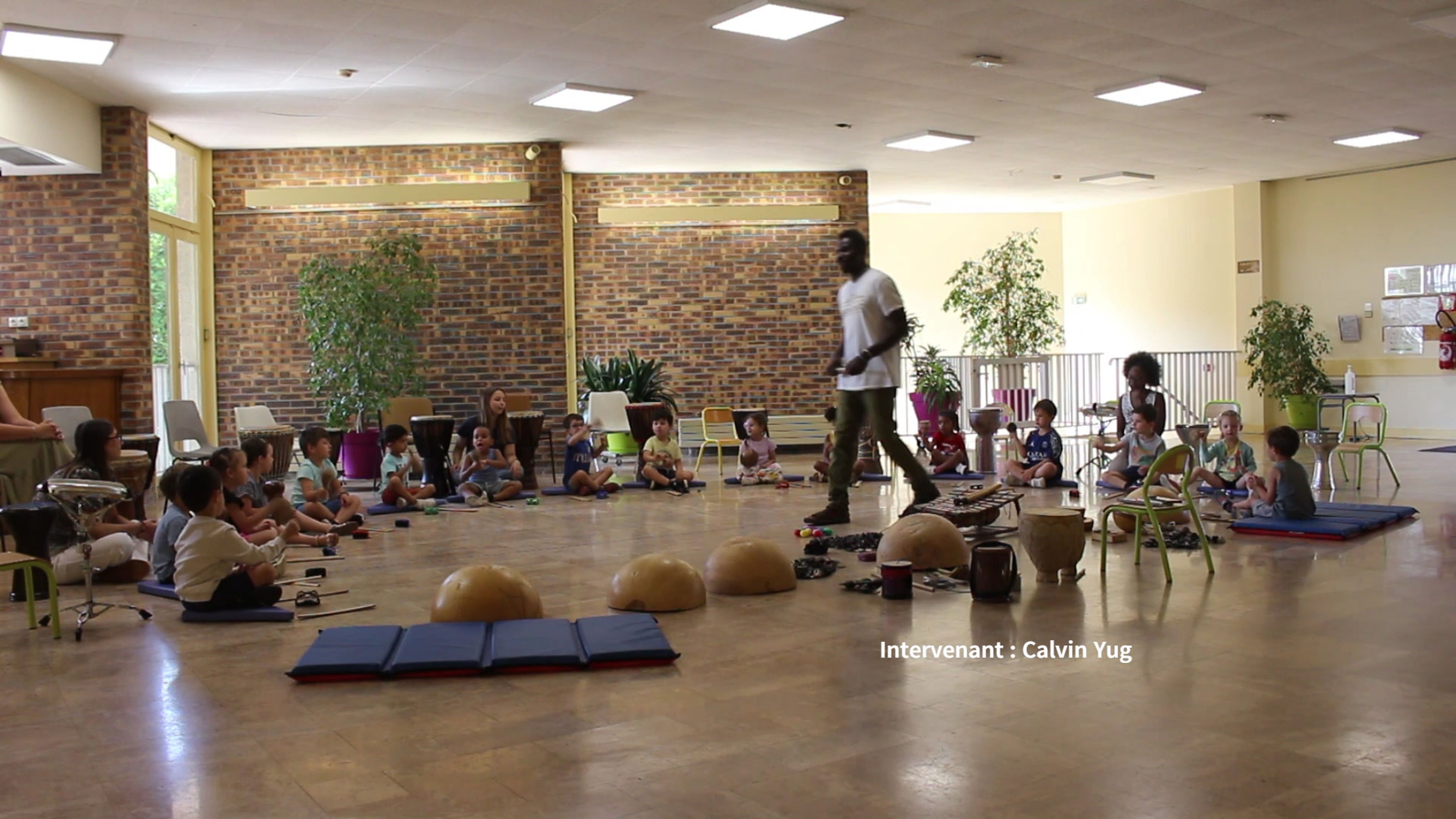 Atelier de découvert percussions et rythmes